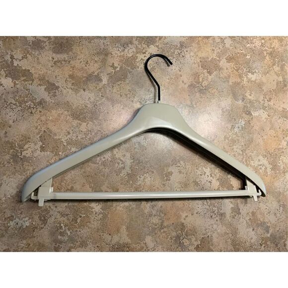 BURBERRY Designer HEAVY Plastic Suit Pants Jacket Hanger Metal Hook AUTHENTIC - Picture 3 of 3